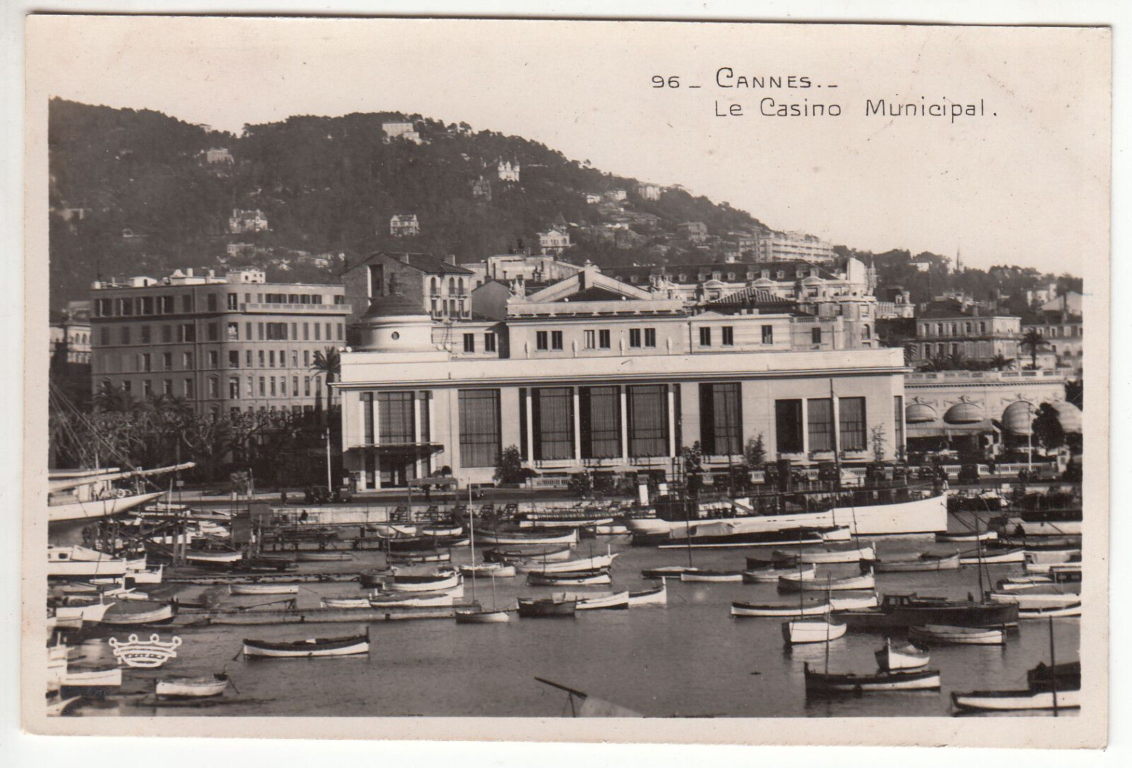 CARTE POSTALE CANNES LE CASINO MUNICIPAL 122209492742