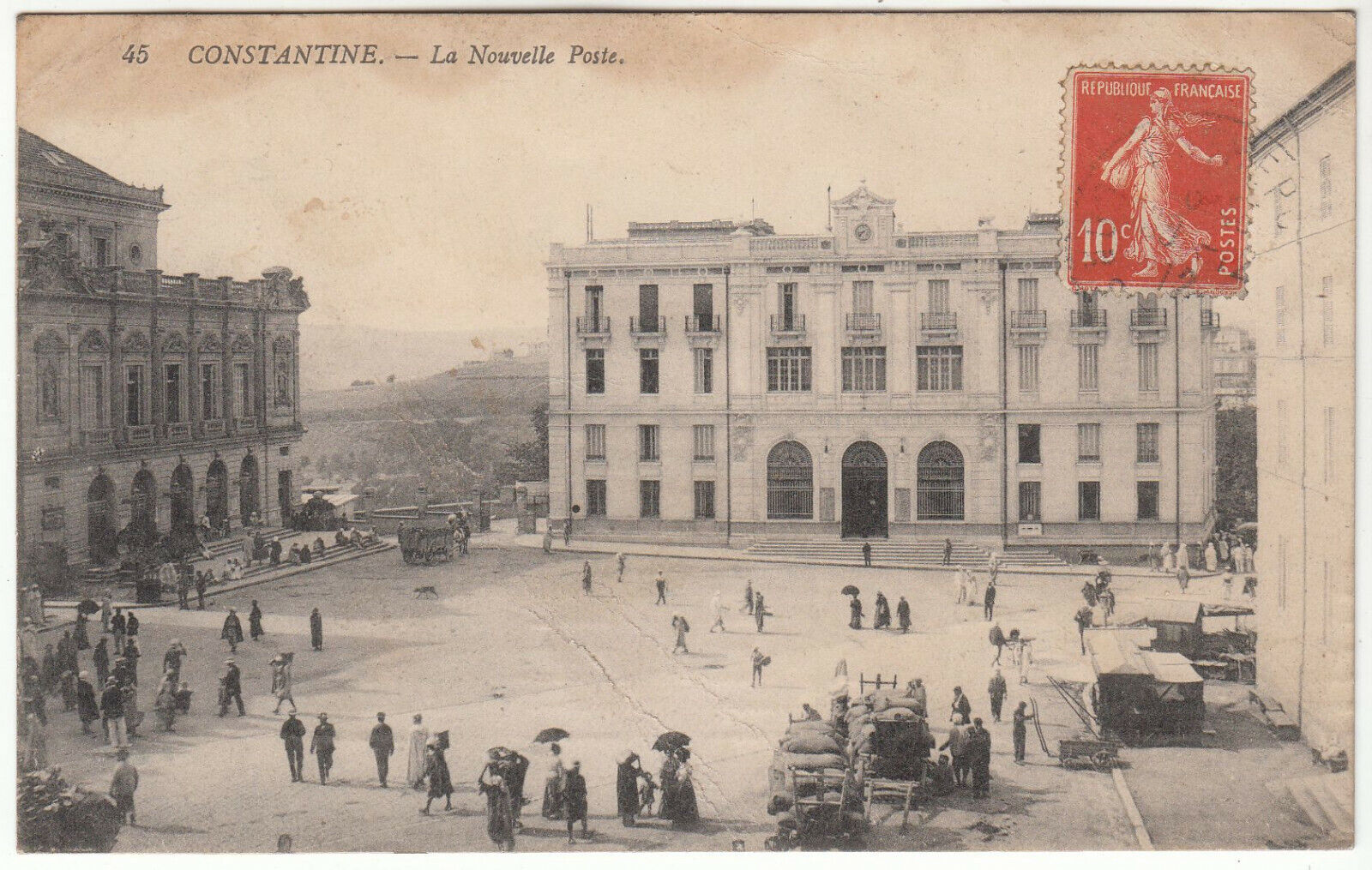 CARTE POSTALE CONSTANTINE LA NOUVELLE POSTE 401942748842