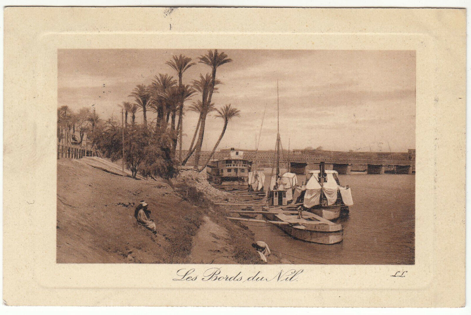 CARTE POSTALE EGYPTE LES BORDS DU NIL 123963295512