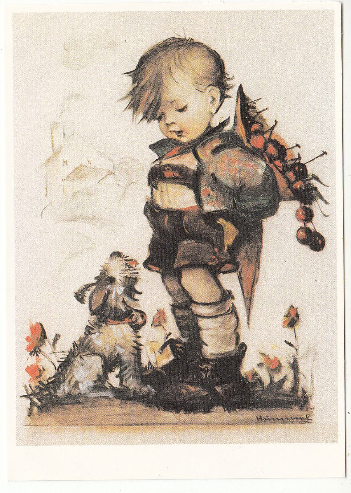 CARTE POSTALE ILLUSTRATEUR HUMMEL N° 62.1292 NIX FUR DIDCH NOT FOR YOU