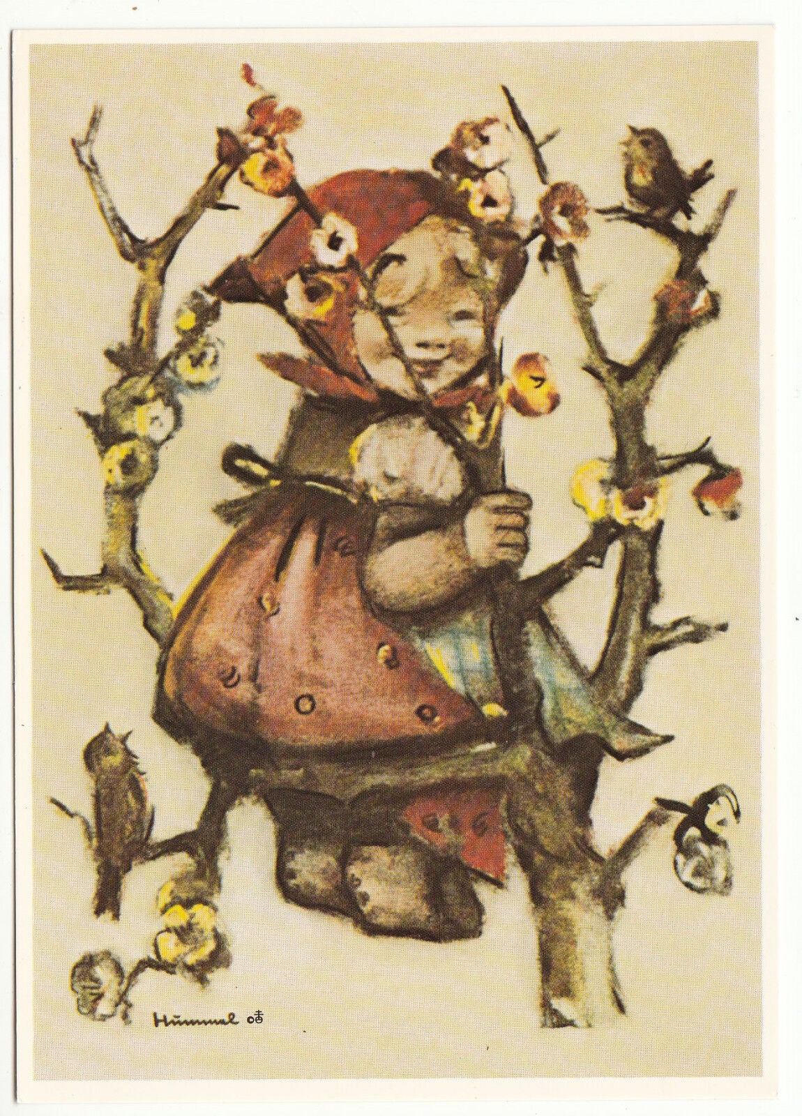 CARTE POSTALE ILLUSTRATEUR HUMMEL N 621298 APPLE TREE GIRL 401484802972