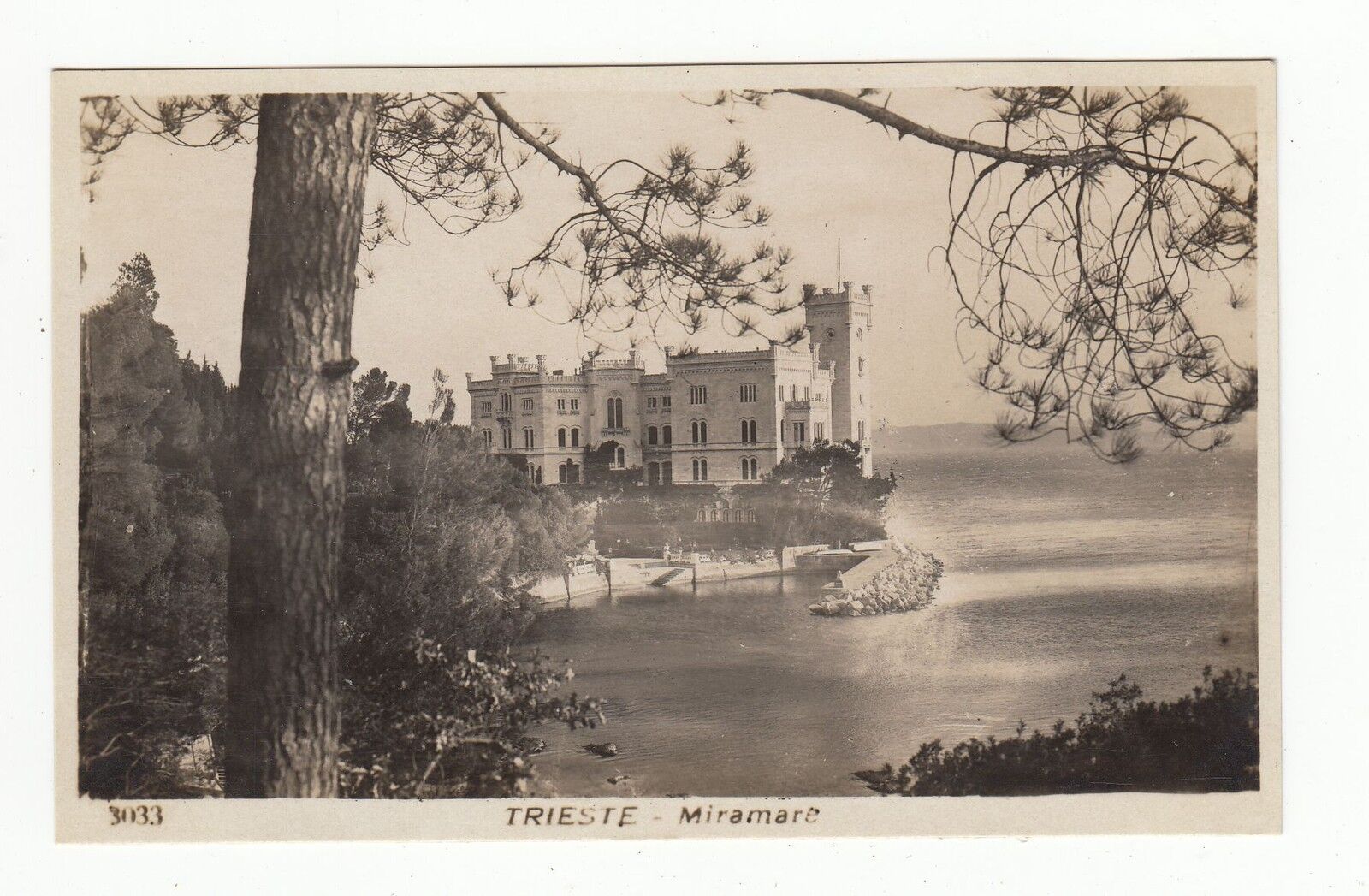 CARTE POSTALE ITALIE TRIESTE MIRAMARE 121923217952