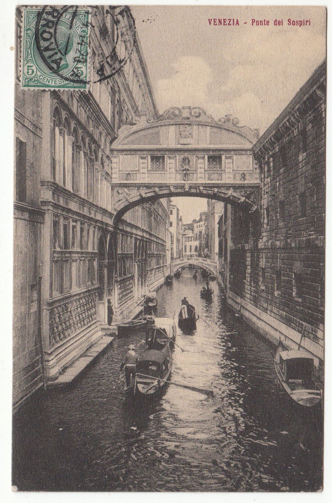 CARTE POSTALE ITALIE VENEZIA PONTE DEI SOSPIRI 401241222022