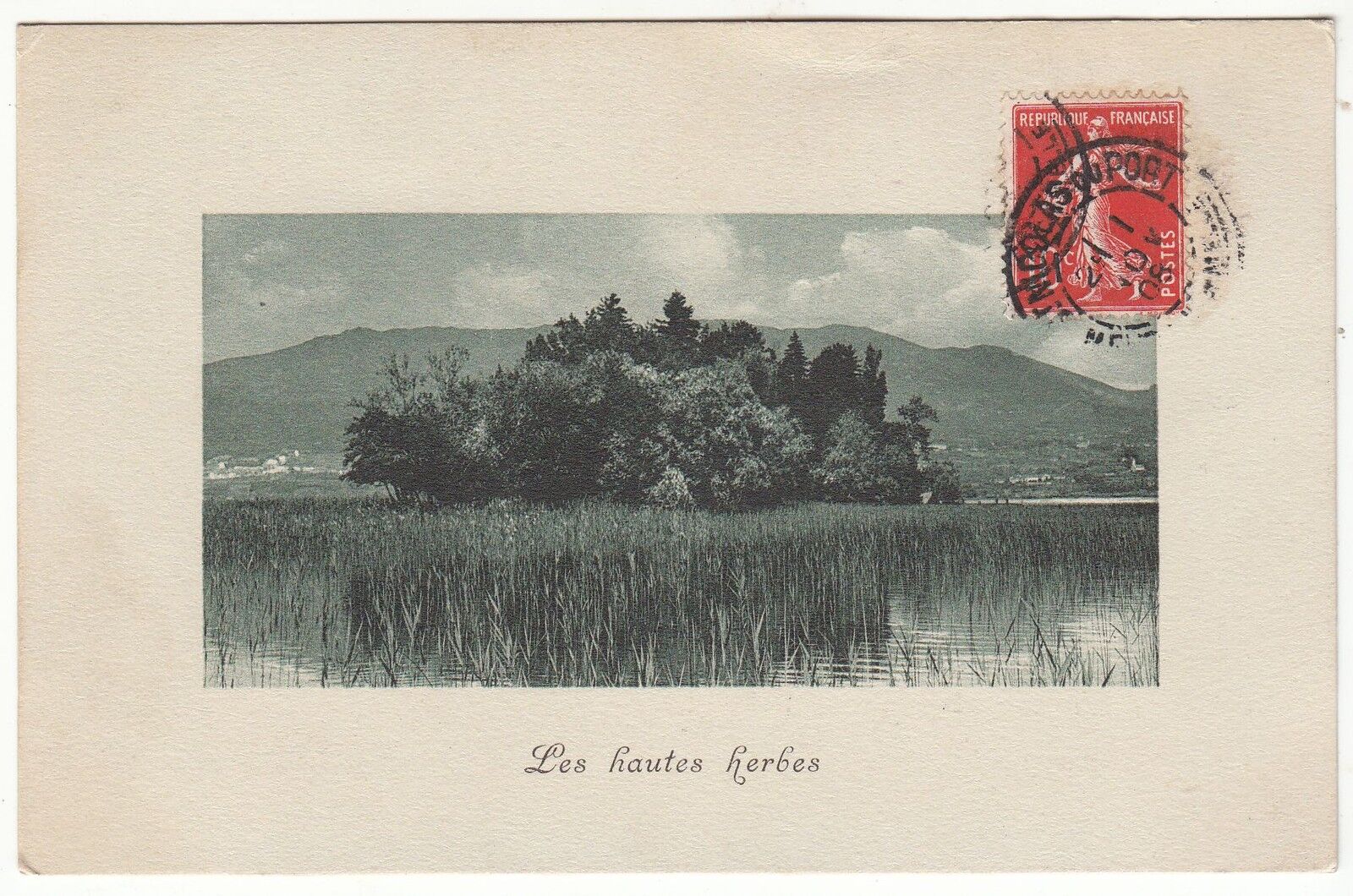 CARTE POSTALE LES HAUTES HERBES