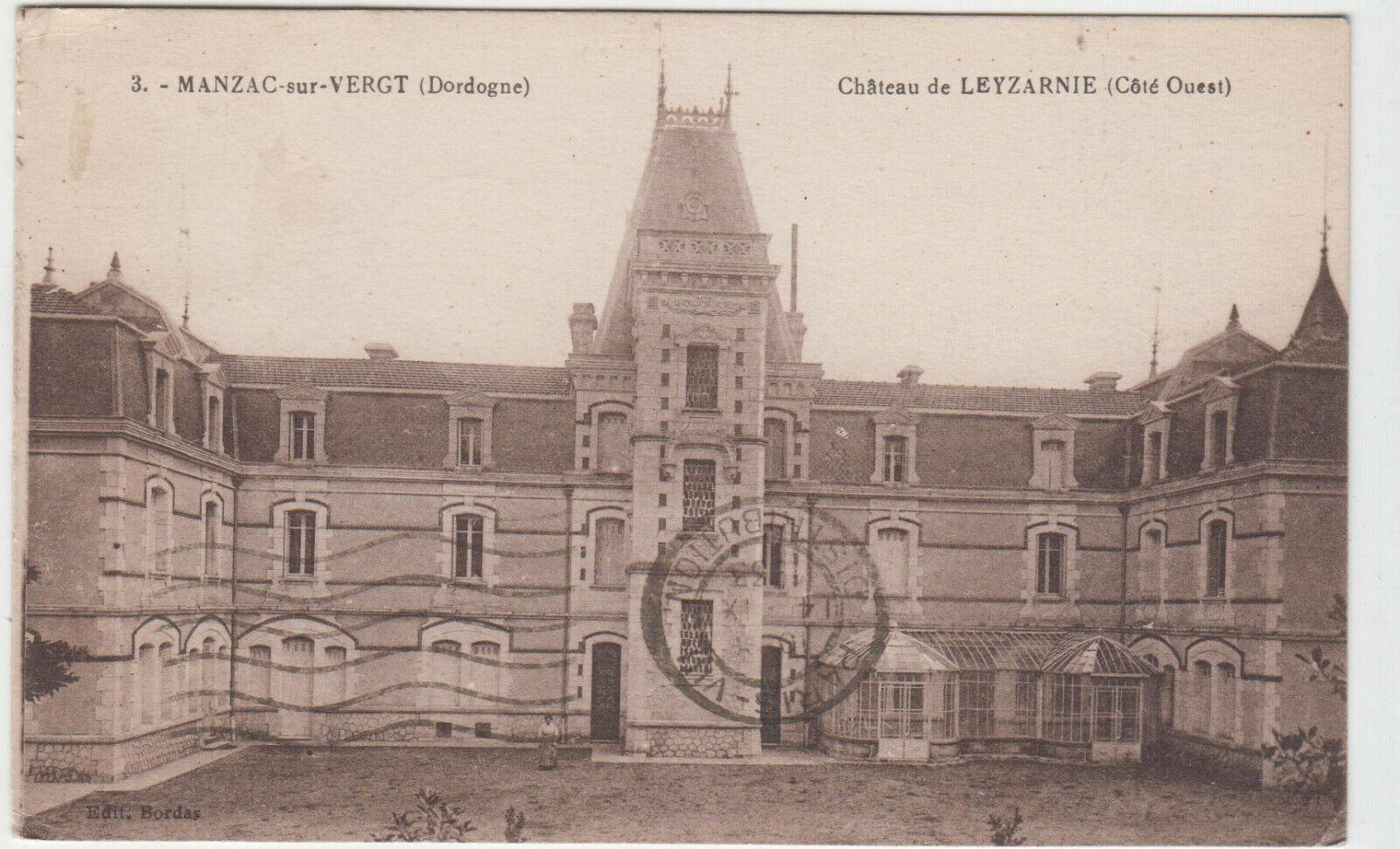 CARTE POSTALE MANZAC SUR VERGT CHATEAU DE LEYZARNIE DORDOGNE 401917979002