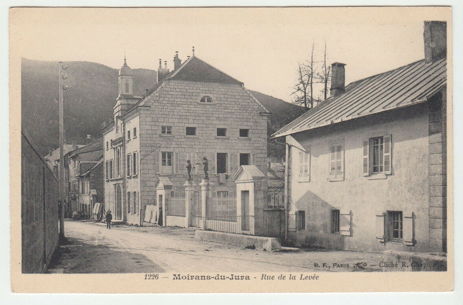 CARTE POSTALE MOIRANS DU JURA RUE DE LA LEVEE 402261155212