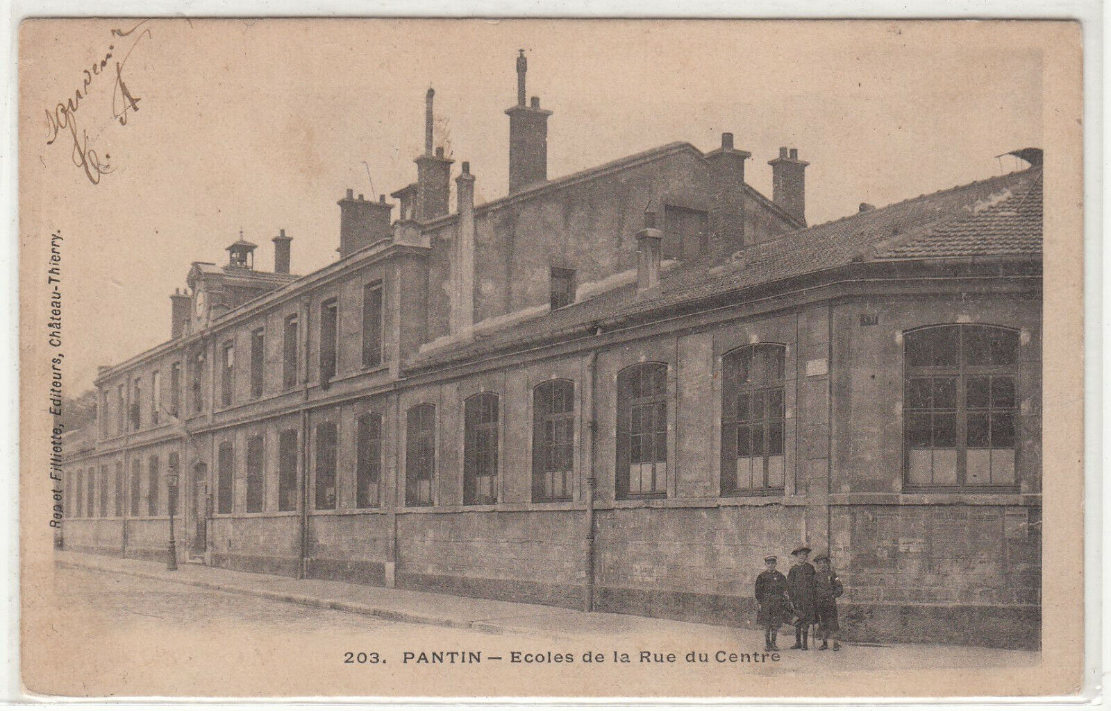 CARTE POSTALE PANTIN ECOLE DE LA RUE DU CENTRE 401941108842