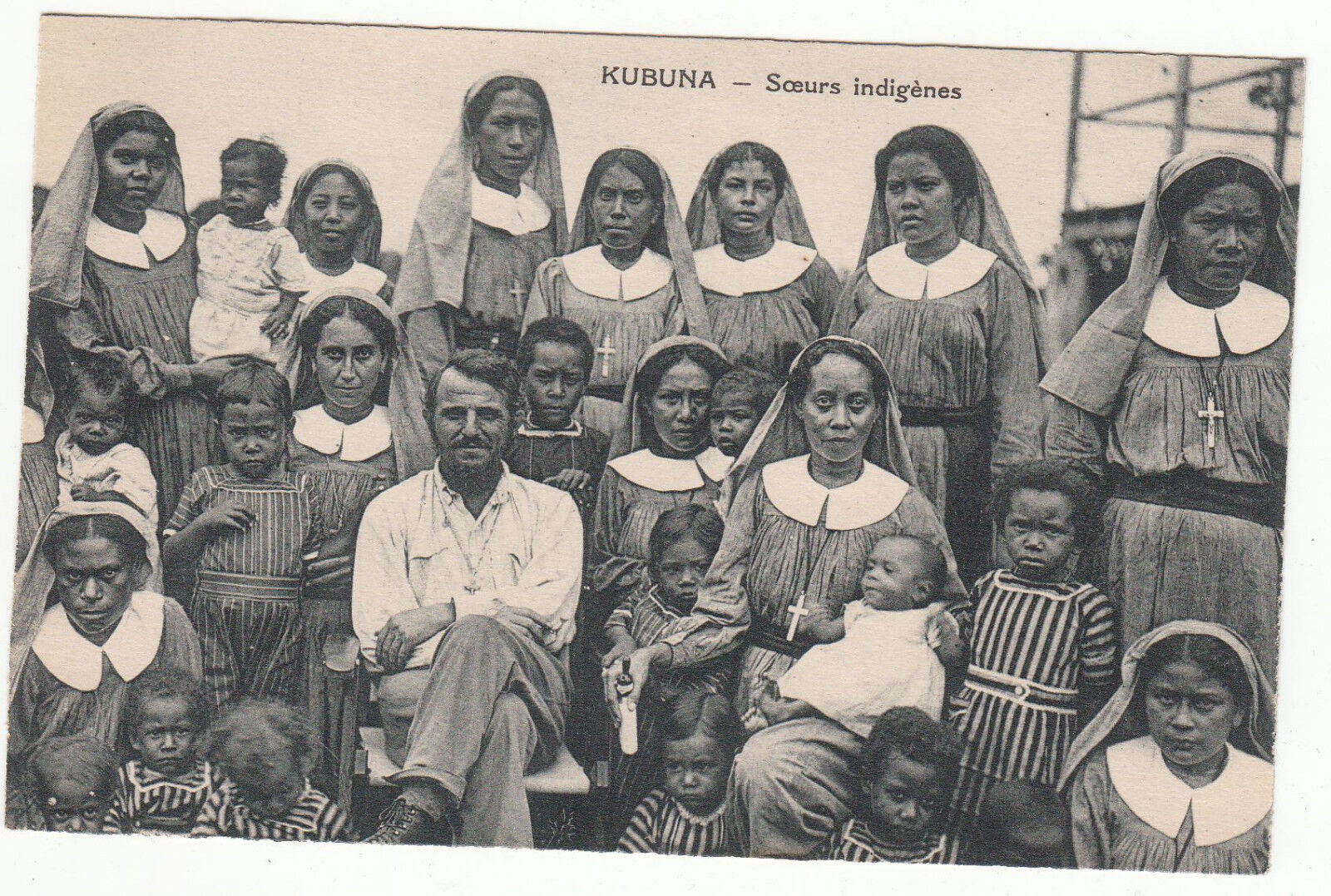 CARTE POSTALE PAPOUASIE KUBUNA SOEURS INDIGENES 122573318552