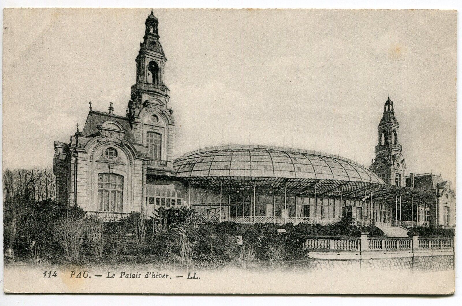 CARTE POSTALE PAU LE PALAIS D HIVER 121300975582