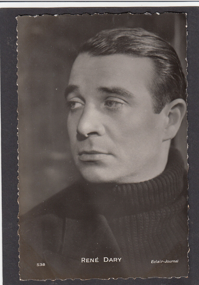 CARTE POSTALE PHOTO PERSONNALITE RENE DARY 121023985352