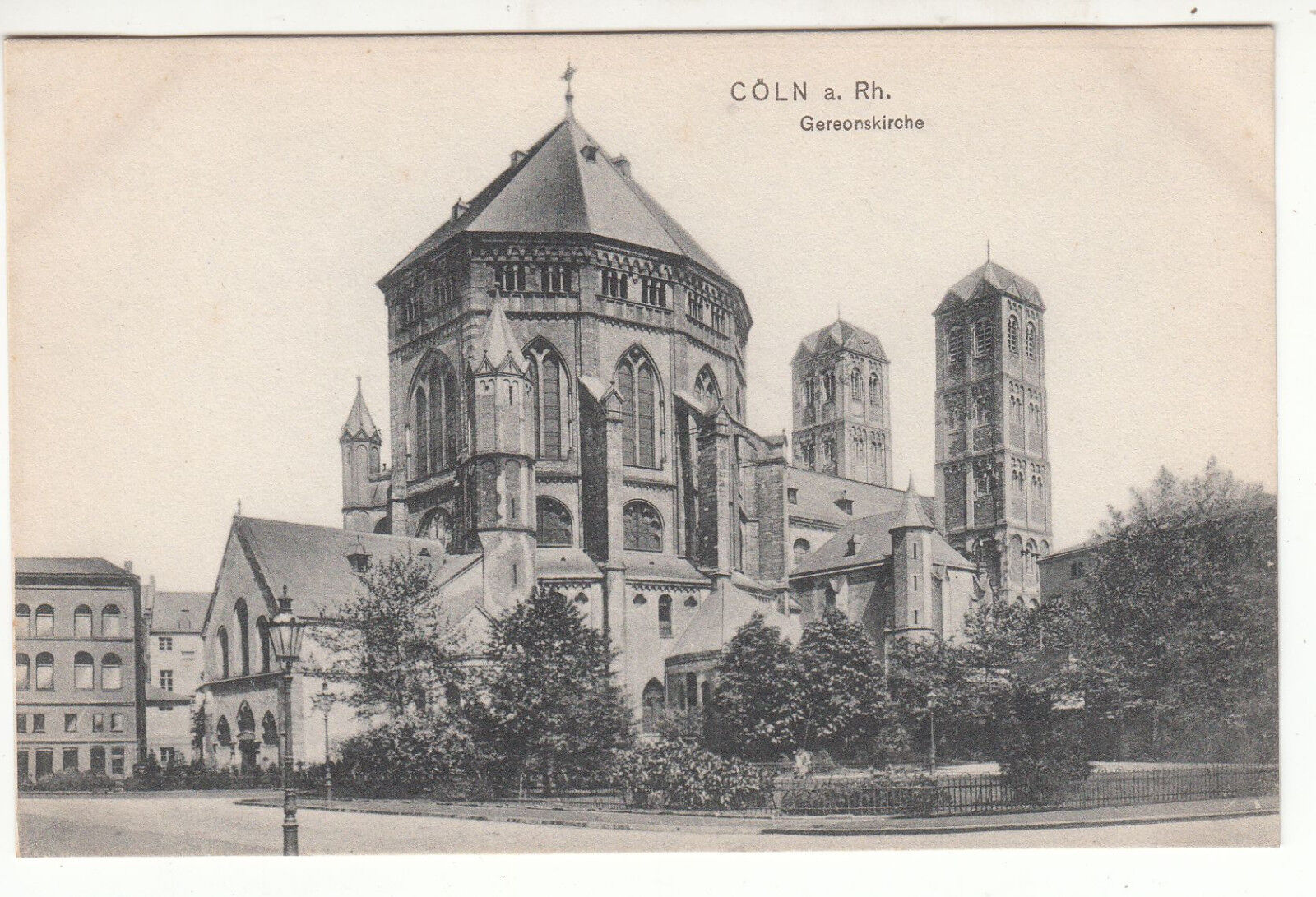 CARTE POSTALE POFTKARTE ALLEMAGNE COLN A RH GEREONSKIRCHE 123446013172