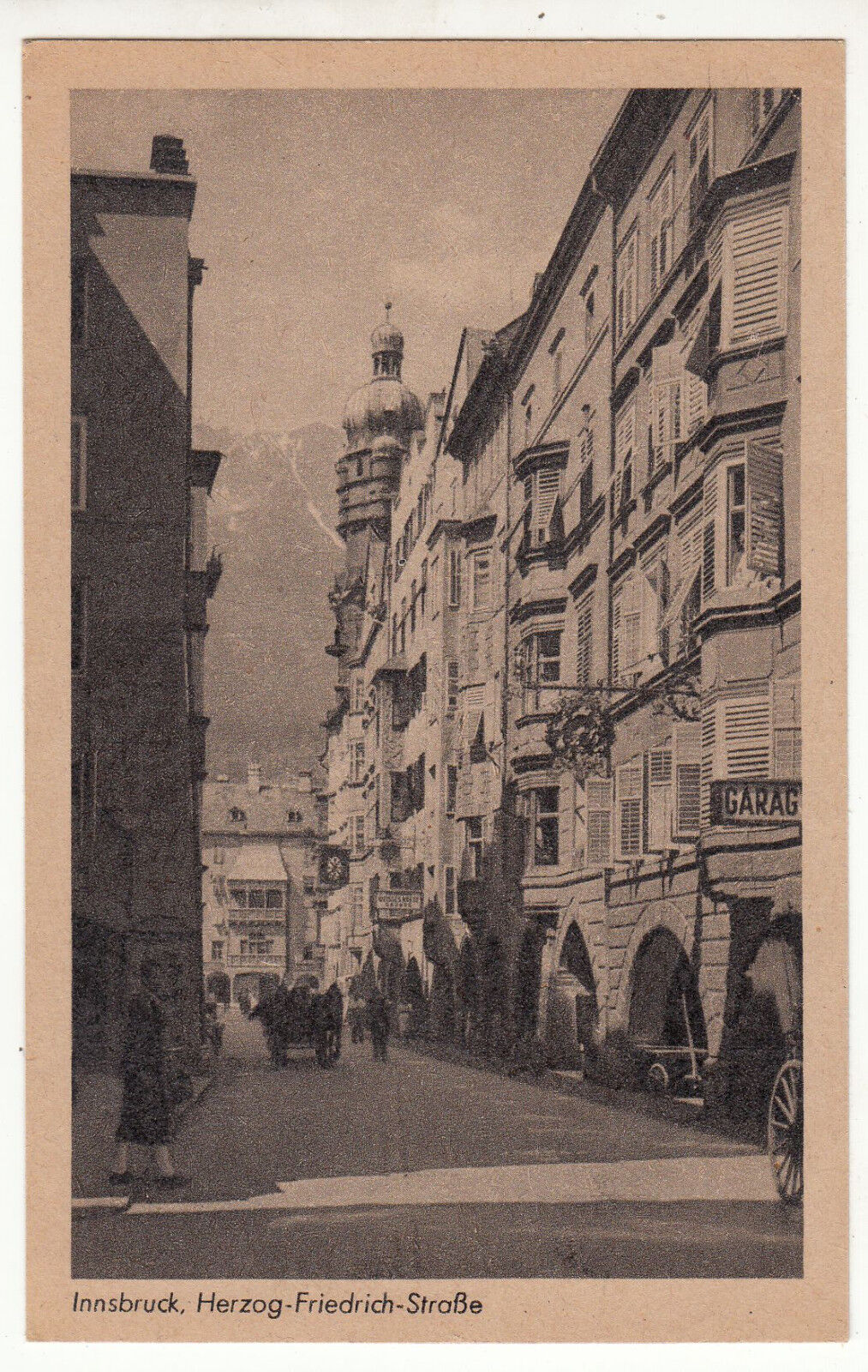 CARTE POSTALE POFTKARTE ALLEMAGNE ROTHENBURG HERZOG FRIEDRICH STRABE 401624102212