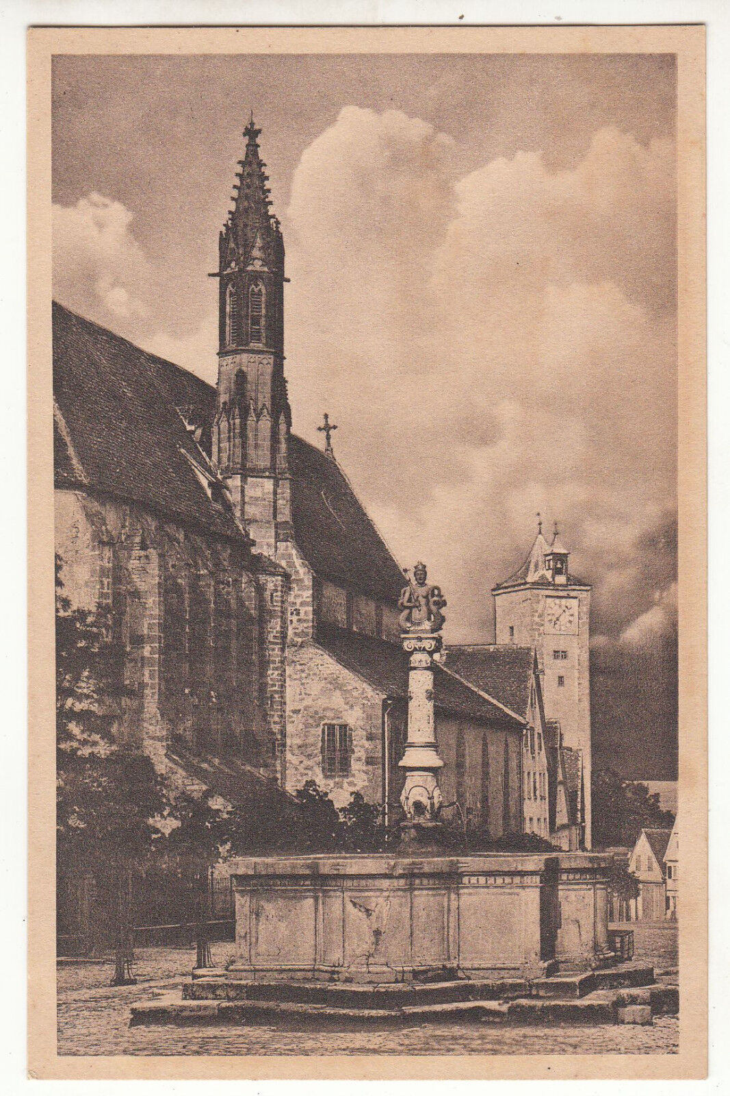 CARTE POSTALE POFTKARTE ALLEMAGNE ROTHENBURG O D TAUBER 123450214852