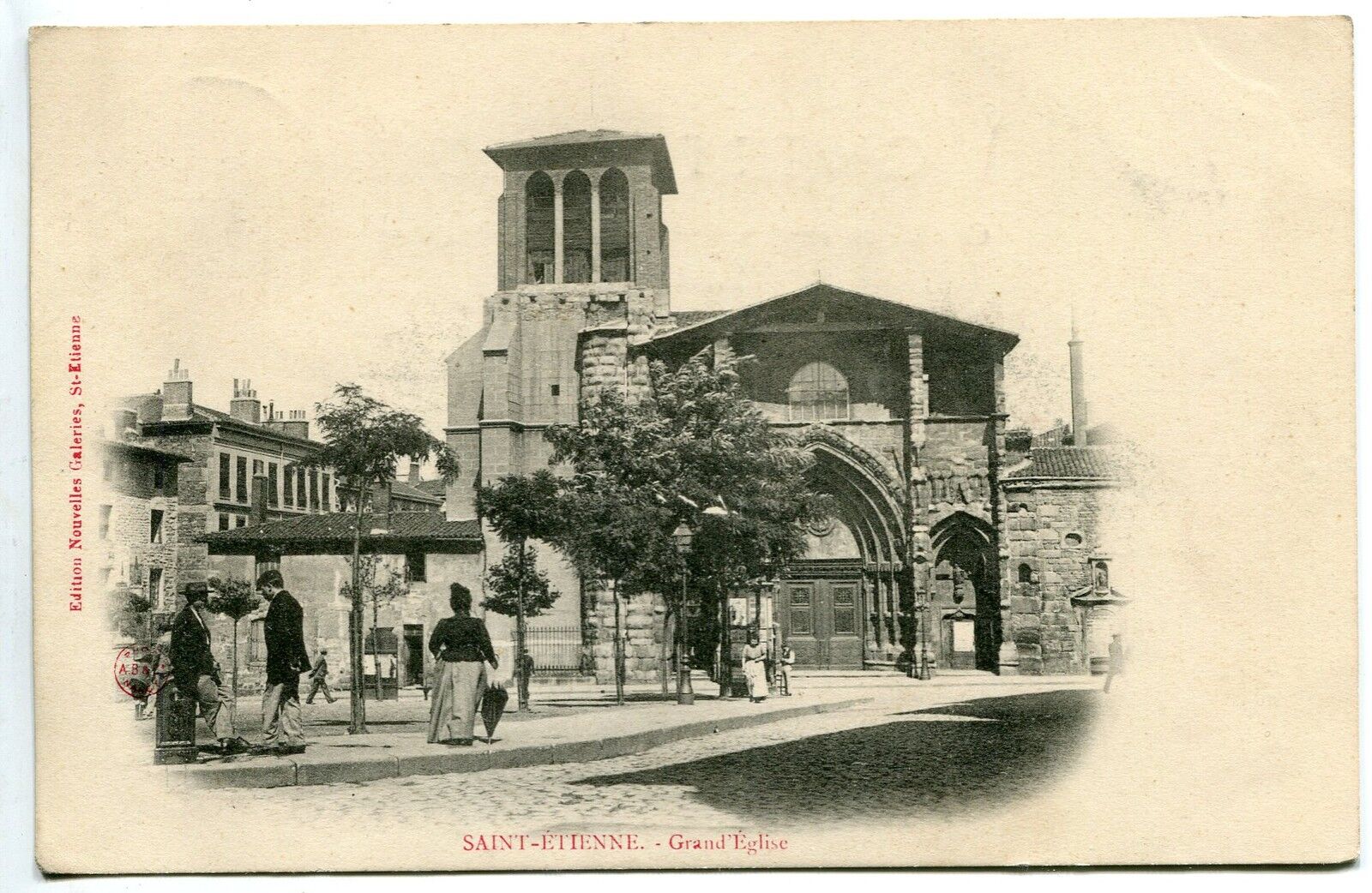 CARTE POSTALE SAINT ETIENNE GRANDE EGLISE 121455555412