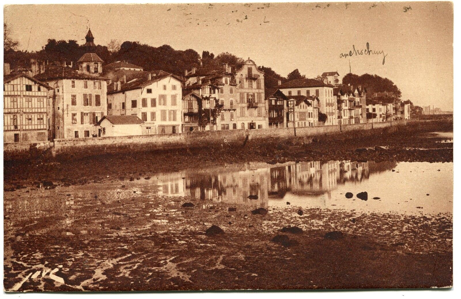 CARTE POSTALE SAINT JEAN DE LUZ LE QUAI DE CIBOURE JOVE 121303573842