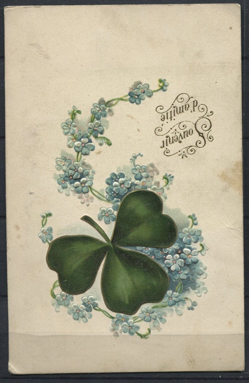 CARTE POSTALE SOUVENIR D AMITIE 1906 120930822672