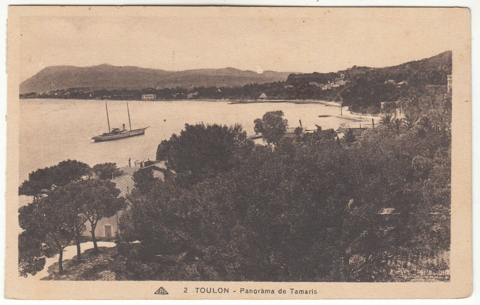 CARTE POSTALE TOULON PANORAMA DE TAMARIS 123970396252