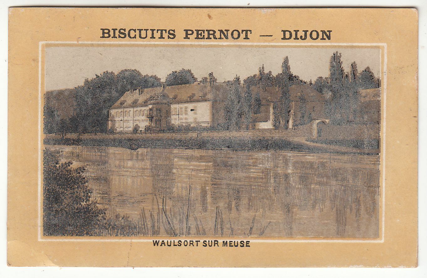 CHROMO BISCUITS PERNOT DIJON WAULSORT SUR MEUSE 124017842452