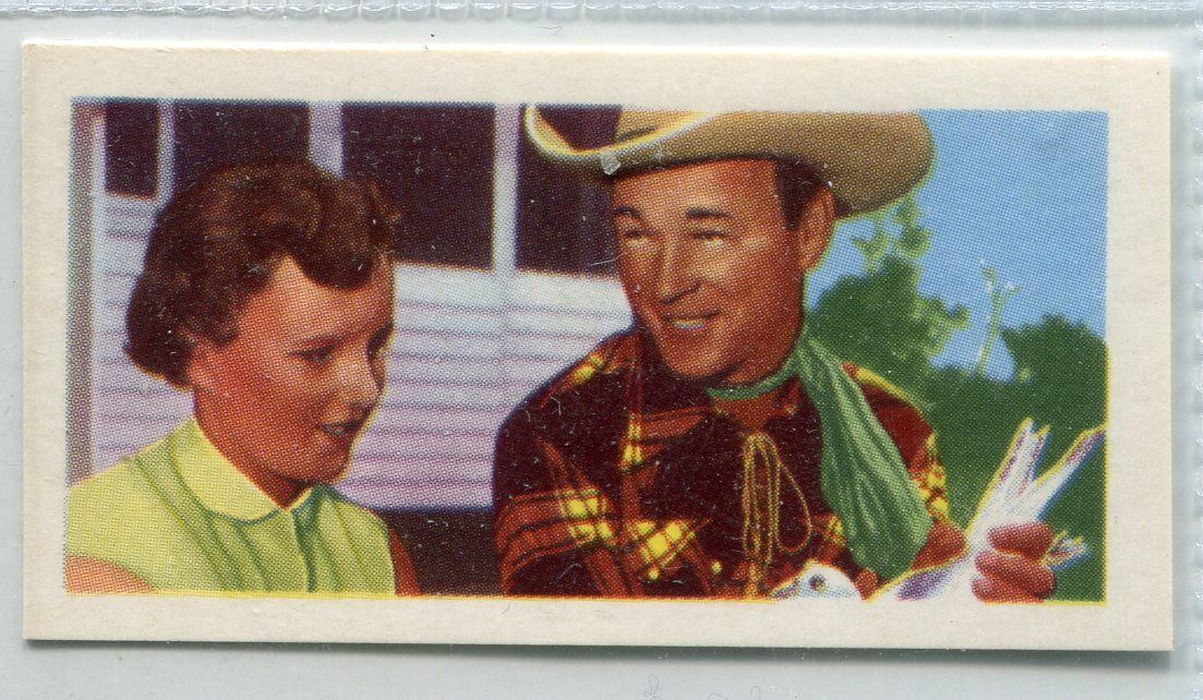 CHROMO PERSONNAGE CELEBRE ROY ROGERs 400335056812