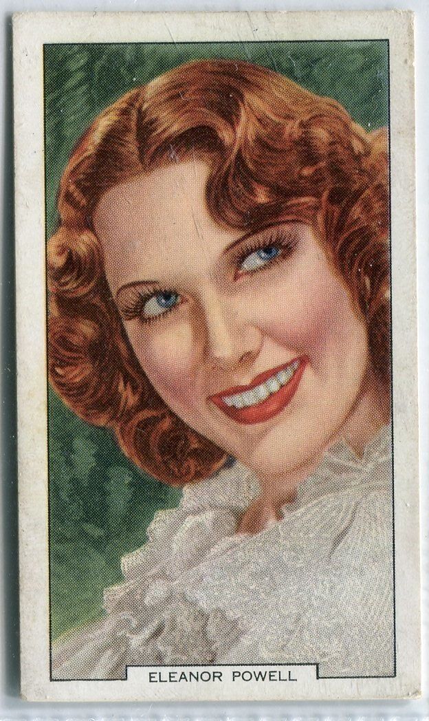 CHROMO PERSONNAGE CELEBRE STAR ELEANOR POWELL 121010253282