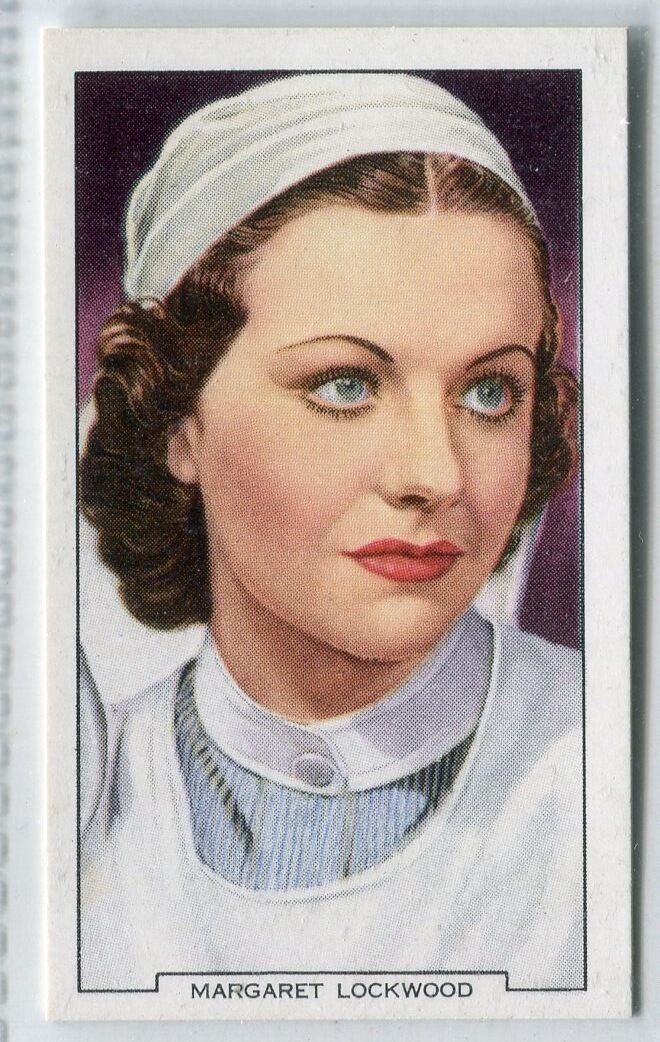 CHROMO PERSONNAGE CELEBRE STAR MARGARETTE LOCKWOOD