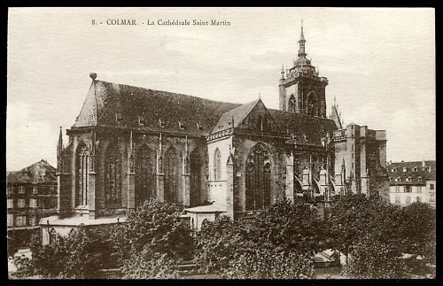 CPA COLMAR LA CATHEDRALE SAINT MARTIN 120667223792