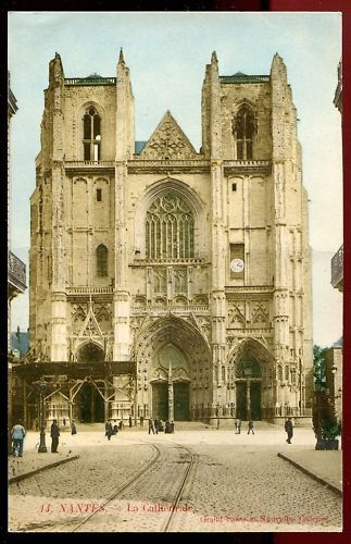 CPSM NANTES LA CATHEDRALE 110645588812