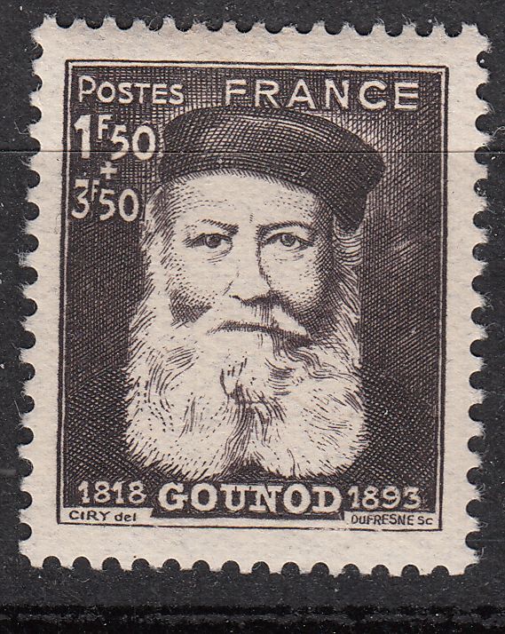 FRANCE TIMBRE N 601 CHARLES GOUNOD 400664151522