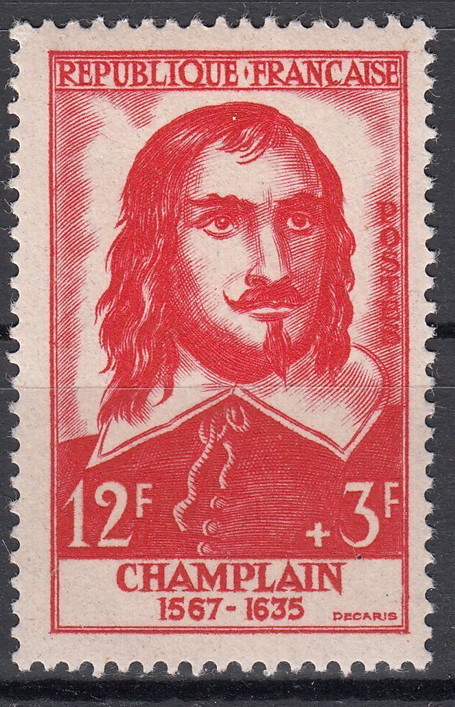 FRANCE TIMBRE NEUF N 1068 SAMUEL DE CHAMPLAIN EXPLORATEUR 123176613472