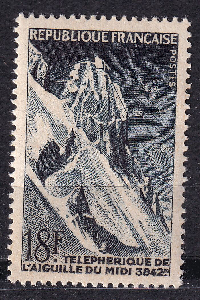 FRANCE TIMBRE NEUF N 1079 TELEPHERIQUE DE L AIGUILLE DU MIDI 125795465832