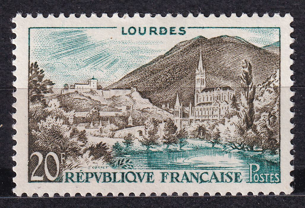 FRANCE TIMBRE NEUF N 1150 LOURDES 404185599702