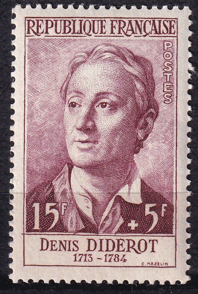 FRANCE TIMBRE NEUF N 1168 DENIS DIDEROT 404185616082