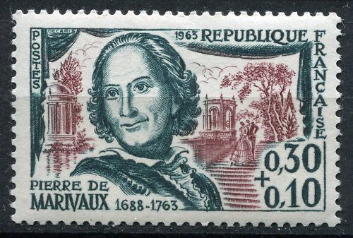 FRANCE TIMBRE NEUF N 1372 PIERRE DE MARIVAUX 110623507892