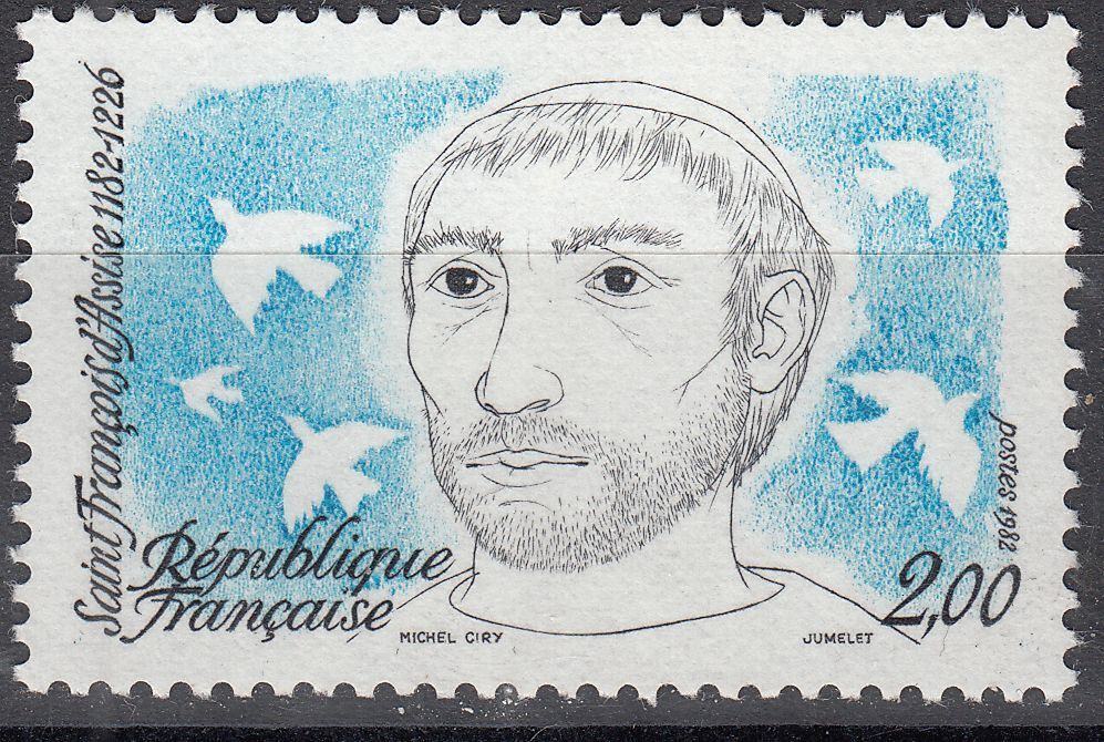 FRANCE TIMBRE NEUF N 2198 SAINT FRANCOIS D ASSISE 401033243372