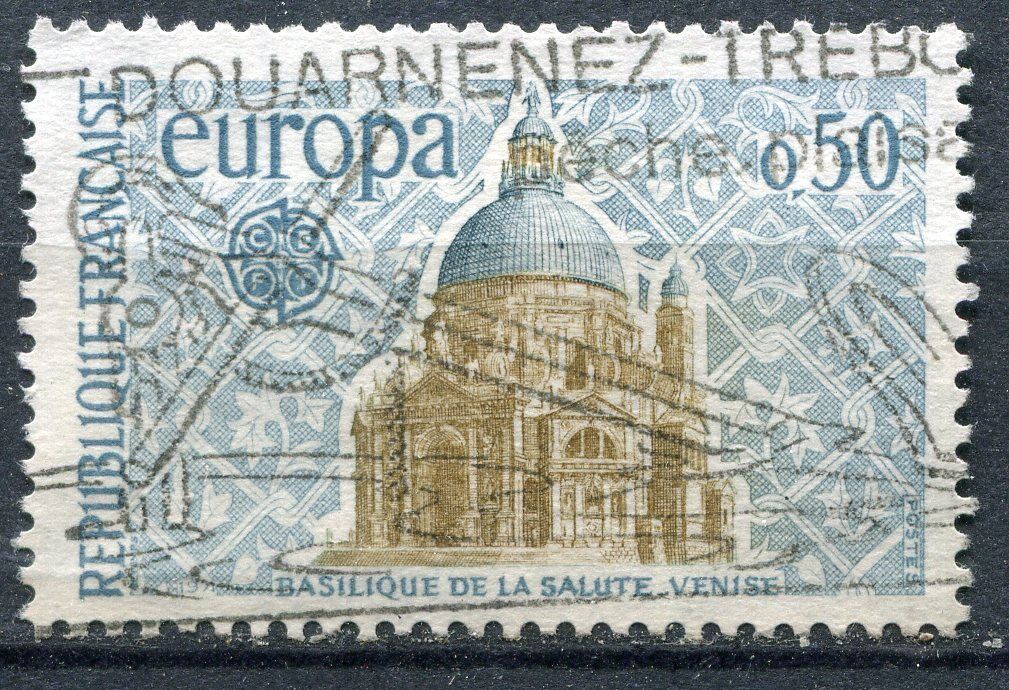 FRANCE TIMBRE OBL N 1676 EUROPA BASILIQUE DE LA SALUTE A VENISE 120969579862