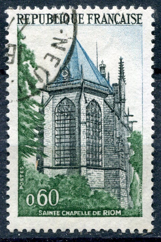 FRANCE TIMBRE OBL N 1683 SAINTE CHAPELLE DE RIOM 110931921362