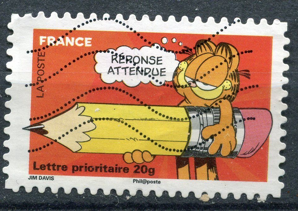 FRANCE TIMBRE OBL N 4279 GARFIELD 110935660562