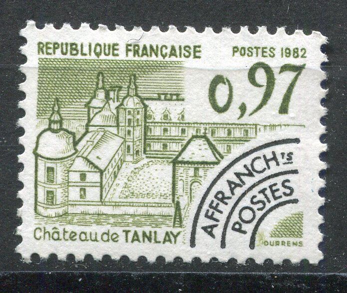 FRANCE TIMBRE PREOBLITERE N 174 OBL CHATEAU DE TANLAY YONNE 121499324462