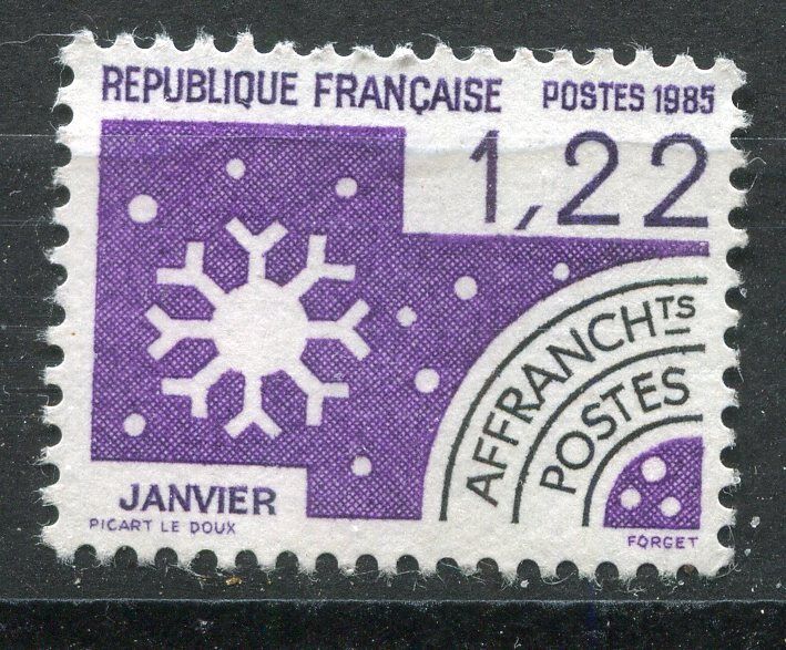 FRANCE TIMBRE PREOBLITERE N 186 OBL JANVIER 121499368452