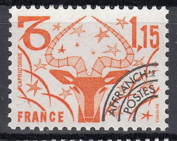 FRANCE TIMBRE PREOBLITERE NEUF N 152 SIGNES DU ZODIAQUE CAPRICORNE 123553173752