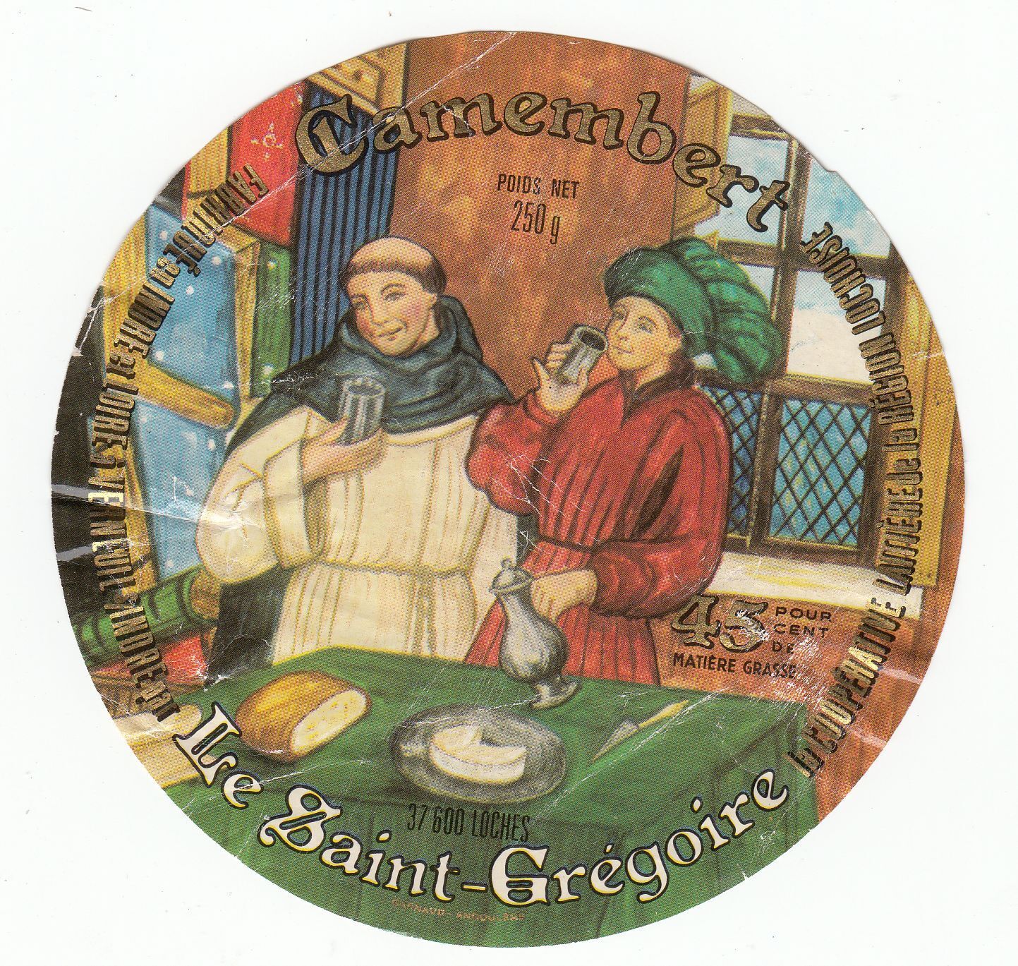 FROMAGE CAMEMBERT LE SAINT GREGOIRE VERNEUIL LOCHES 121663093082