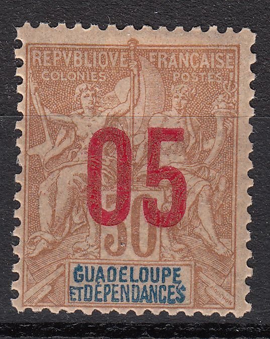 GUADELOUPE TIMBRE COLONIE FRANCE NEUF N 73 121896340002