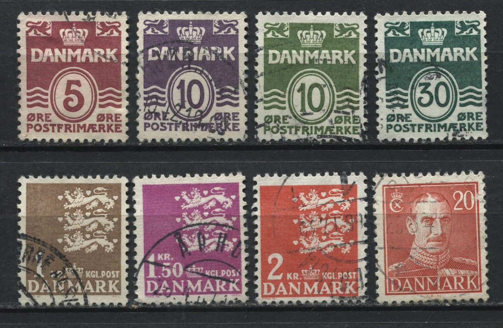 LOT SERIE TIMBRES DANEMARK A VOIR 110882284052