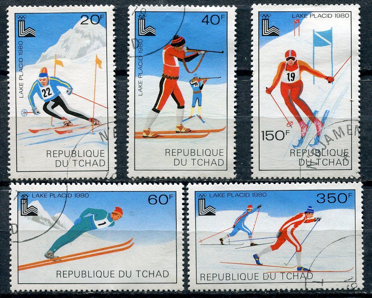 LOT TIMBRE TCHAD SPORT SKI 121113544262