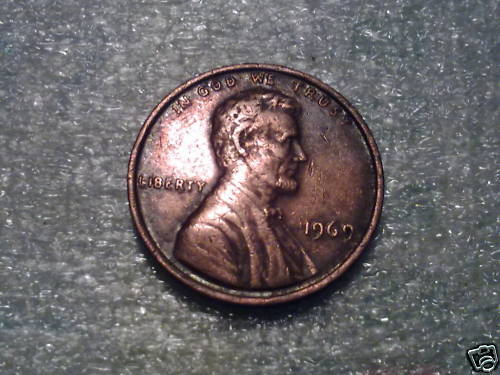 ONE CENT USA 1969 110613330732