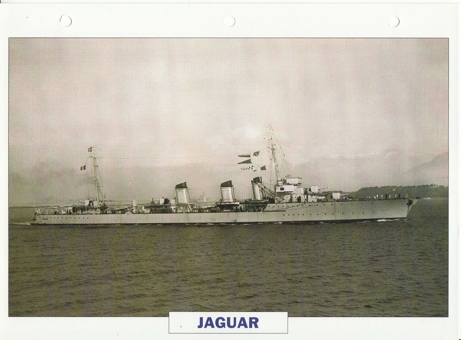 PHOTO BATEAU MILITAIRE CONTRE TORPILLEUR JAGUAR FRANCE 1923 401767232892