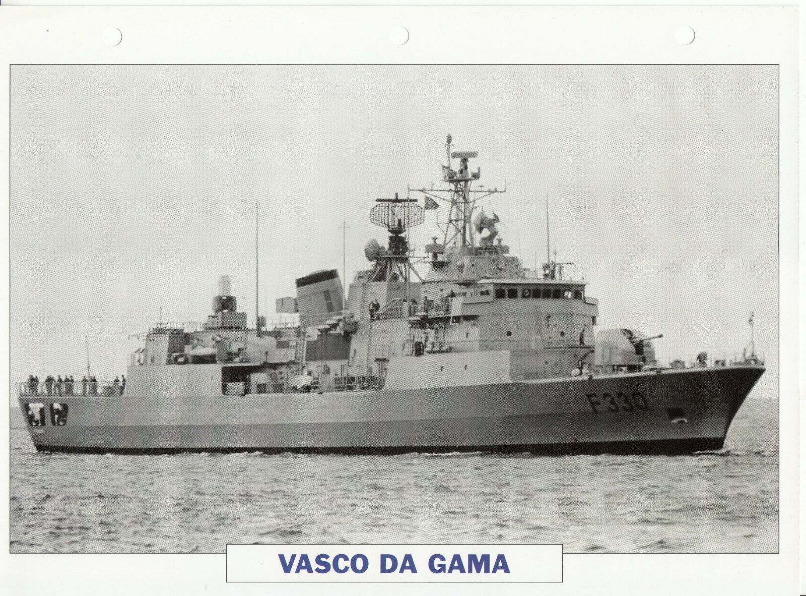 PHOTO BATEAU MILITAIRE FREGATE VASCO DA GAMA PORTUGAL 1989 401771439332