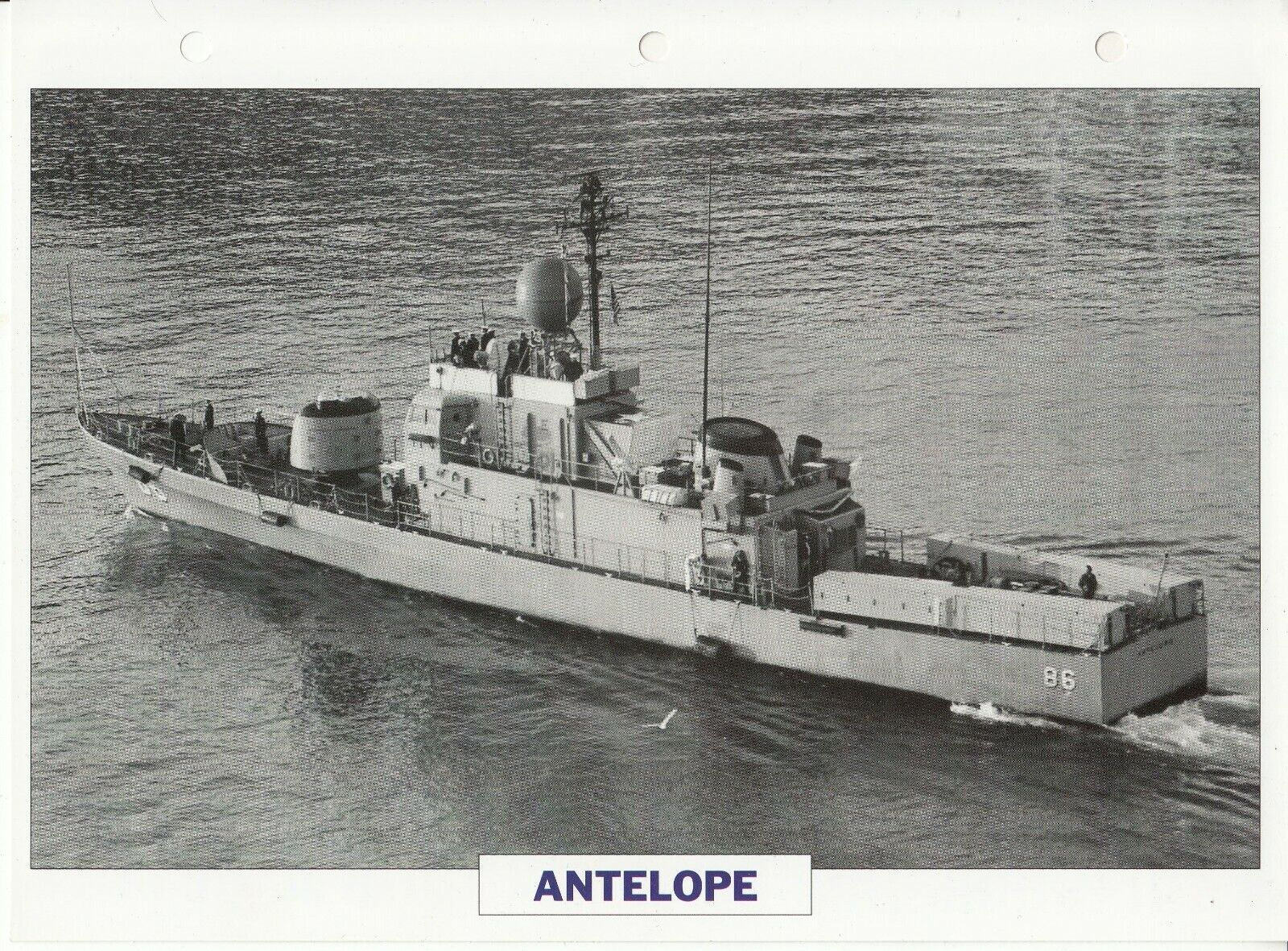 PHOTO BATEAU MILITAIRE PATROUILLEUR ANTELOPE USA 1966 401766674492