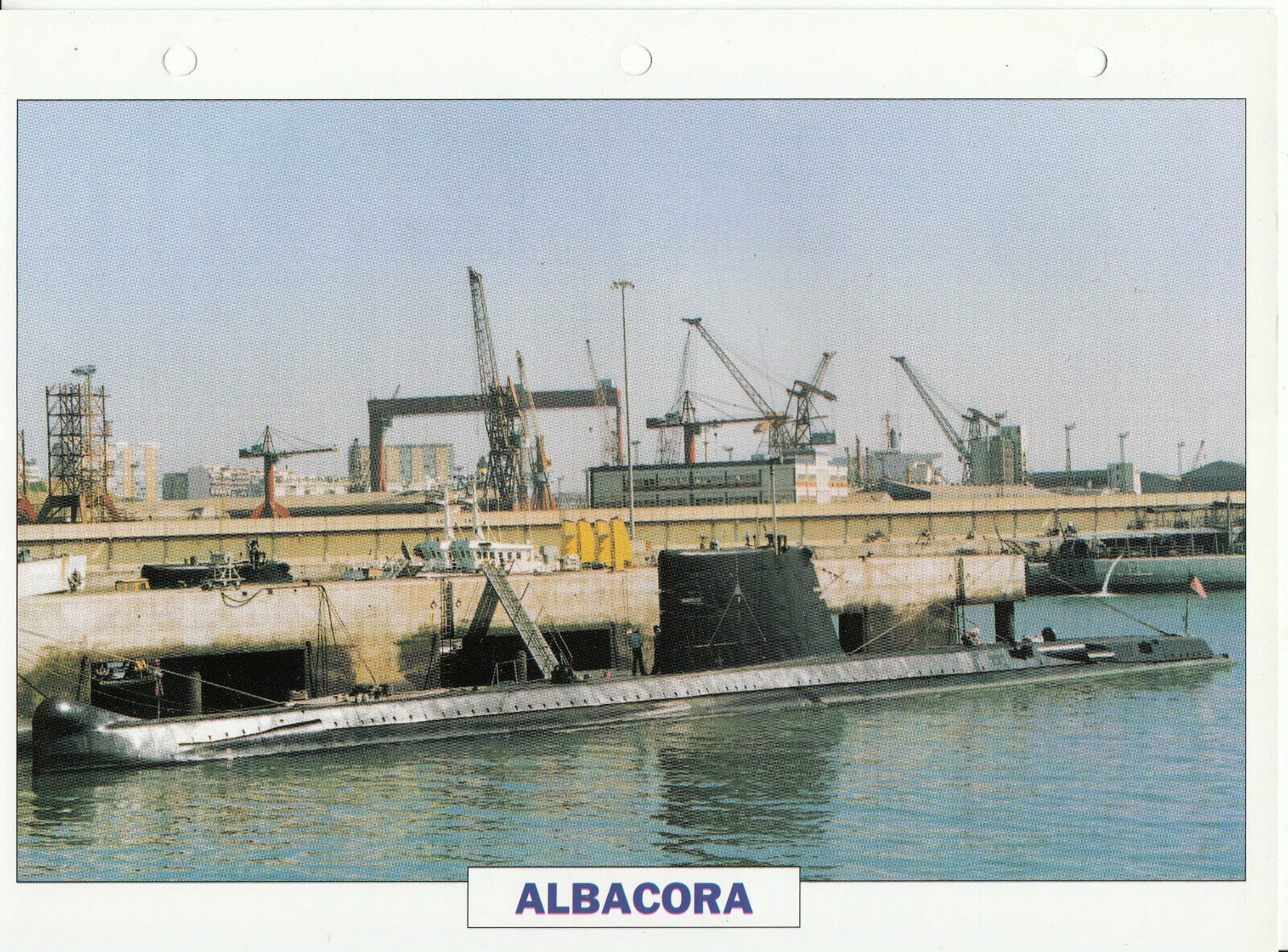 PHOTO BATEAU MILITAIRE SOUS MARIN ALBACORA PORTUGAL 1968 401769293142