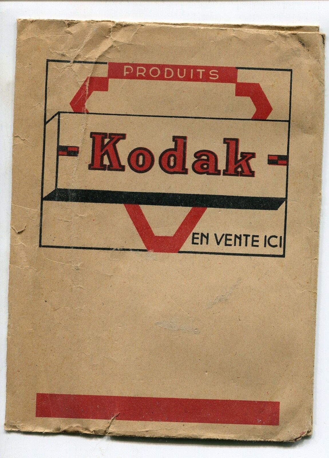 POCHETTE PUBLICITAIRE DE PHOTO KODAK 400591898152